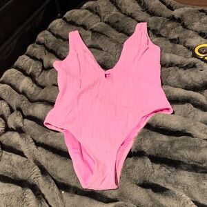 #297 Roxy Pink  One Piece Swimsuit